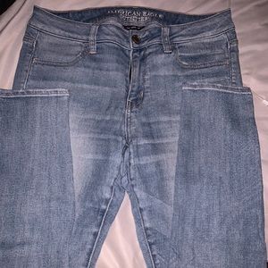 American eagle blue jeans